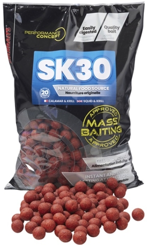 Mass Baiting Boilies SK30 3kg 20 mm